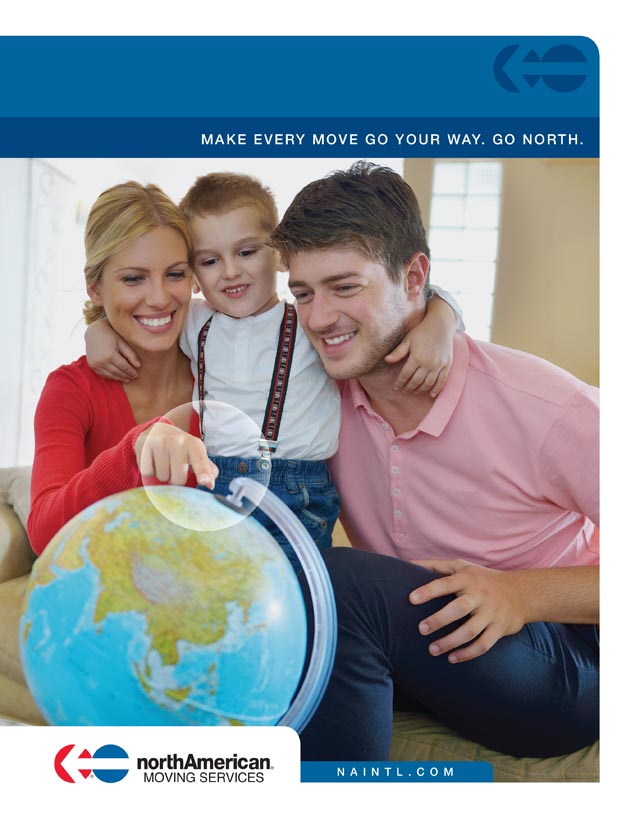 North American Moving Services Brochure Cover