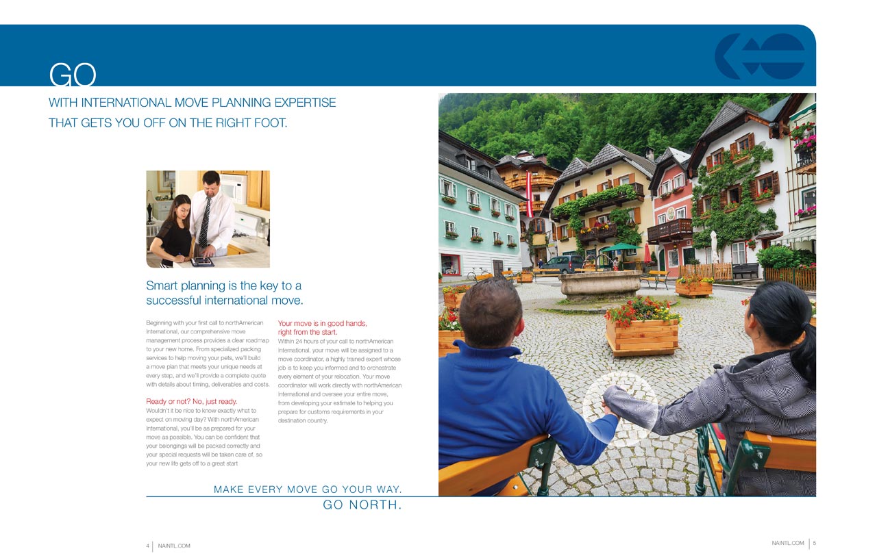 North American Moving Services Brochure Interior